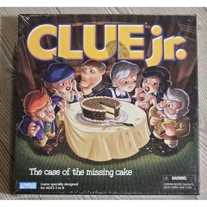 SEALED Clue Jr. Game The Case of the Missing Cake by Parker Brothers Games